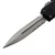 Microtech UTX-70 Black 2.5" D/E Stonewash Partial Serrated 11474-11