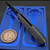 Chaves Brad Blount Arrestor 229 Black Micarta 3.5" Elmax Black PVD Blackout SS HW