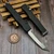 MICROTECH HALO VII BLACK 4.4" TANTO STONEWASH MARFIONE SELECT 1351-10MS1 by EDC Lifestyle