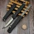MICROTECH HALO VII BLACK 4.4" TANTO STONEWASH MARFIONE SELECT 1351-10MS1 by EDC Lifestyle