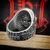 Borka Blades Silver Good vs Evil Skull Ring Size 9.5