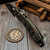 Microtech Stitch Ram-Lok Livewire Carbon Fiber DLC Stonewash w/Flamed Ti Accent & Bronzed Stainless HW 169RL-1DLCMS1 - Signed