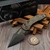 Microtech Stitch Ram-Lok Livewire Carbon Fiber DLC Stonewash w/DLC Ti Accent & DLC Stainless HW 169RL-1DLCTMS1 - Signed