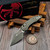 Microtech M-Stitch Ram-Lok Manual Frag Natural Clear Apocalyptic 3.0" S/E 169MRL-10APFRNC - Signed