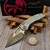 Microtech Borka Auto Stitch 169-13TTAPNC S/E Two Tone Bronze Apocalyptic - Signed