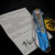 Dew Hara Kabuki Titanium Splatter M390 High Polish Prototype 2