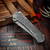 Borka Blades RRKW Ripple SBKF Persian Rock Grind Titanium Folder