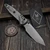 Microtech Socom Ram-Lok Titanium Frag Purple Ti Accent T/E Stonewash 161RL-10FRMS4 - Preowned S2