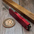Microtech Cypher II Red D/E Stonewash 1242-10RD - Preowned S5