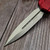 Microtech Cypher II Red D/E Stonewash 1242-10RD - Preowned S5