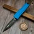 Microtech Cypher II Blue D/E 1242-1BL - Preowned S5