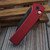 Pro-Tech Chaves Scapegoat Red Carbide Compact Auto 3.15" DLC MagnaMax Blade Show West 2026