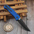 Pro-Tech Knives Brend Classic Auto Blue 3.35" DLC Magnacut Blade Show West 2026