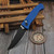 Pro-Tech Knives Brend Classic Auto Blue 3.35" DLC Magnacut Blade Show West 2026