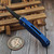 Pro-Tech Knives Brend Classic Auto Blue 3.35" DLC Magnacut Blade Show West 2026