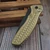 Pro-Tech Knives Custom Pallas Auto - Spartan Blades Weave AlBronze 3.7" DLC Magnacut Blade Show West 2026