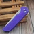 Pro-Tech Knives Mordax Purple Nexus Button Lock Flipper 3.5" Magnacut Blade Show West 2026