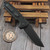 Pro-Tech Rockeye Auto Black Carbide Operator 3.38" DLC Tritium Push Button LG3106