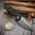 Pro-Tech Knives Short Bladed Rockeye SBR Auto Les George Design Black 2.6" Stonewash Blade Show West 2026
