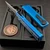 Chaves Knives Blue Nebula Inlay Dissident OTF 3.7" T/E Stonewash