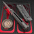 Chaves Knives RCK9 Full Rocked Titanium Stonewash 3.25" Drop Point M390