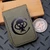 Chaves Knives OD Green Leather Wallet w/Black Stitching