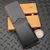 Chaves Knives Black Leather Wallet Red Logo w/Red Stitching