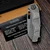 Rangermade Knife & Tool OBJ-2 Titanium Framelock Folder 3.38" Magnacut Sheepsfoot #039