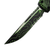 Microtech Ultratech Gen IV Topographic Black/Parakeet Green Camo S/E 3.55" Partial Serrated 11214-2TPBKPGCS