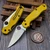 Spyderco Para Military 2 Lightweight Salt Yellow 3.47" Magnacut C81PYL2 by EDC Lifestyle