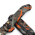 Microtech LUDT Gen III Smooth Handle Bull Shark Gray/Orange Splatter T/E 3.5" 1136S-1BGBK-ORSPLS
