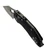 Microtech Stitch Ram-Lok Black Fluted Aluminum 3.7" S/E Stonewash 169RL-11