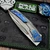 Poikilo Blade Vulpex VK-Flow Midtech Crystal Ti 3.53" Hand Rubbed Satin