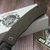 BergBlades Mini Alpha Frame Lock Dark Bronze Ti 3.1" S90V DLC