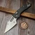 Microtech Stitch Ram-Lok Carbon Fiber S/E Stonewash Purple Ti Accent Marfione Select 169RL-10MS9 - Preowned