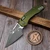 Microtech M-Stitch Ram-Lok OD Green S/E Apocalyptic 169MRL-10APOD - Preowned S6