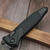 Microtech Socom Ram-Lok Black Shadow Aluminum Frag 4.00" S/E DLC 160RL-1DLCTFRSH - Preowned
