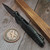 Microtech Socom Ram-Lok Black Shadow Aluminum Frag 4.00" S/E DLC 160RL-1DLCTFRSH - Preowned