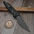 Microtech Socom Ram-Lok Black Shadow Aluminum Frag 4.00" S/E DLC 160RL-1DLCTFRSH - Preowned
