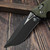 Microtech Amphibian Ram-Lok Fluted OD Green G-10 S/E 137RL-1FLGTOD - Preowned S2