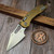 Microtech M-Stitch Ram-Lok Tan S/E Stonewash 169MRL-10TA - Preowned