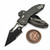 Microtech M-Stitch Ram-Lok Manual Natural Clear Frag 3.0" S/E Partial Serrated 169MRL-2FRNC by EDC Lifestyle