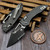 Microtech M-Stitch Ram-Lok Manual Natural Clear Frag 3.0" S/E Partial Serrated 169MRL-2FRNC by EDC Lifestyle