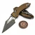 Microtech Stitch Ram-Lok Tan Frag Aluminum 3.7" S/E Apocalyptic 169RL-10APFRTA by EDC Lifestyle