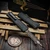 Marfione Custom/Sean Marfione Hera II Mini Double Slum Grind D/E Baker Forge M390 Core Coppermai Damascus Clawburst DLC HW