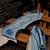 Marfione Custom/Sean Marfione Starlord Stonewash Arctic Blue Stonewash Titanium w/Blue Ti Accent