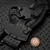 Bastinelli Knives Reapertac Scythe Black G10 6.7" Black Tsuka Wrap + Stingray Inlay