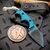 Bastinelli BB dRago Tiffany Blue Fixed Blade