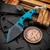 Bastinelli BB dRago Tiffany Blue Fixed Blade
