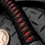 Bastinelli Knives Reapertac Scythe Black G10 6.7" Black Tsuka Wrap + Red Stingray Inlay